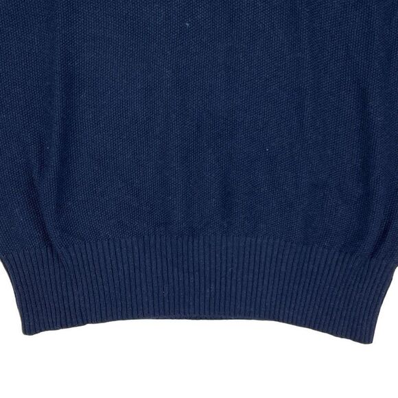 NWT Dylan Gray Men’s Navy Wool Crewneck Sweater US XL Soft Classic Pullover - Picture 5 of 6